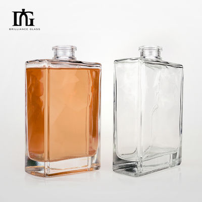 Matériau de base en verre fourni librement Liquore personnalisé pour la vodka gin 100 ml 200 ml 500 ml 700 ml