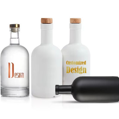 Bouteille en verre pour vodka alcool whisky gin liqueur 200 ml 375 ml 500 ml 700 ml 750 ml parfait