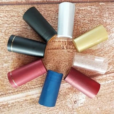 Capuchon rétrécissant de bouteille en verre à ruban adhésif PVC personnalisé pour les solutions d'emballage de boissons