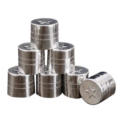 Sélection de forme ronde Pvc claire du cou bande rétractable Manche pour bouchon de bouteille personnalisé
