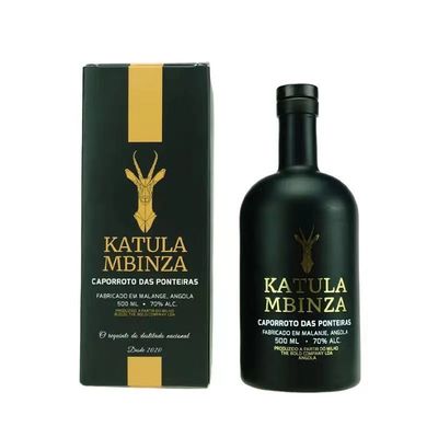 Boîte en bois en cuir en PU à bouteille unique pour l'emballage du vin rouge, du whisky, de la vodka, du gin et du rhum