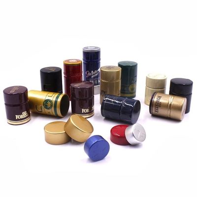 Plastique Aluminium PVC enduits thermiquement rétrécissants Film pour bouteille de whisky personnalisée de forme ronde
