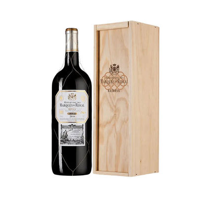 Emballage en carton pour les bouteilles de whisky/eau, boîte cadeau avec Eva personnalisée à l'intérieur