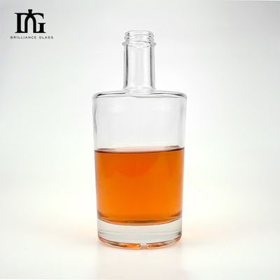 Bouteilles en verre d'arôme de 500 ml et 750 ml pour les liqueurs à la conception élégante et élégante
