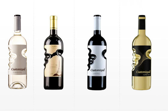 Bouteille en verre 500ml 700ml Liqueur Alcoolique Aliments Boissons Vin Vente de saké japonais
