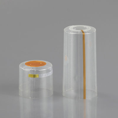 Capsules rétrécissantes thermiques en PVC en plastique en aluminium pour les fournisseurs d'emballages de boissons