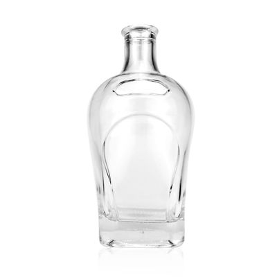 Bouteille de vin en verre de 700 ml/750 ml avec couvercle pour gravure et marque personnalisée