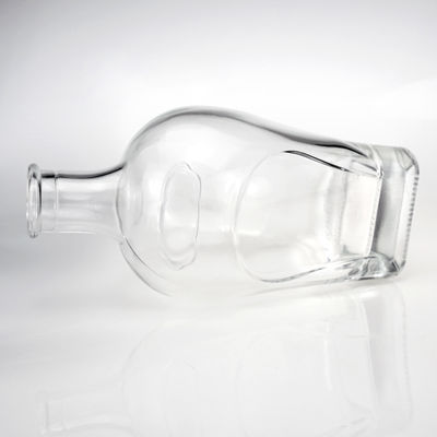 Bouteille de vin en verre de 700 ml/750 ml avec couvercle pour gravure et marque personnalisée