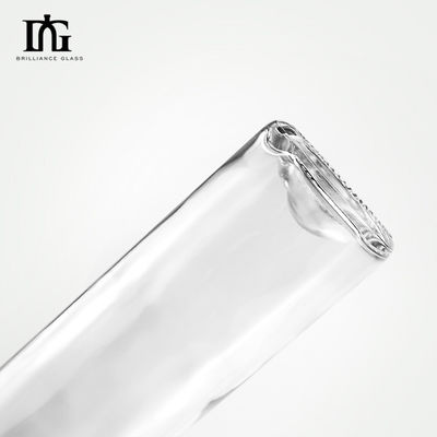 Forme personnalisée 700ml 750ml 1000ml Corps en verre Vodka Liquor Gin Bouteille de whisky vide pour votre