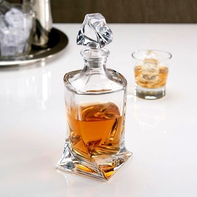 500 ml 750 ml verre vide Liqueur Vin Whisky Vodka Tequila Bouteille avec bouchon à vis de liège