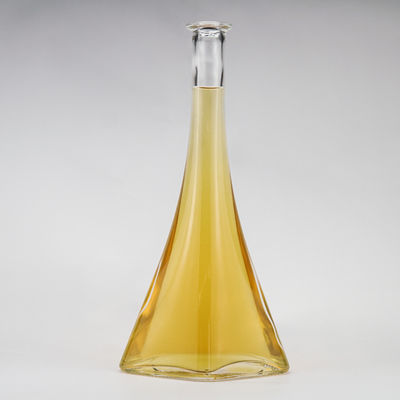 Whisky Vodka Rum Brandy CORK Bouteille en verre à poignée facile