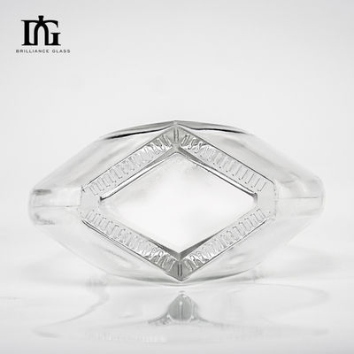Top Fashion 700ml 1000ml 1L Bouteille en verre pour vodka et spiritueux Liquor Matériau de base du verre