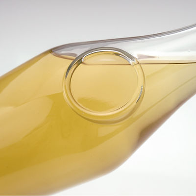 Liquores et boissons 700 ml bouchon de liège Bouteille en verre transparent pour le cognac Vodka Spirit