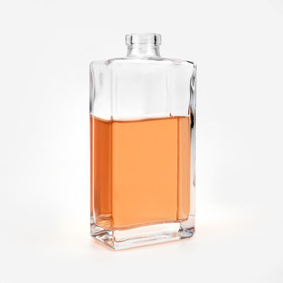 Emballage personnalisé Verre de remplissage vide 500 ml Bouteille de parfum avec gravure et peinture