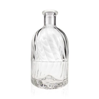 Graverie personnalisée Bouteilles en verre de 375 ml 500 ml 700 ml pour jus de vin alcool rhum de cognac