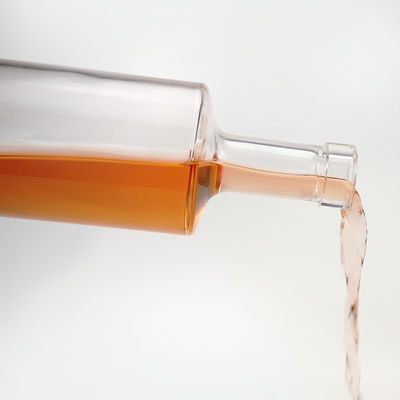 Bouteille en verre noir mat clair 750 ml Gin nordique Whisky Vodka Liquors et boissons