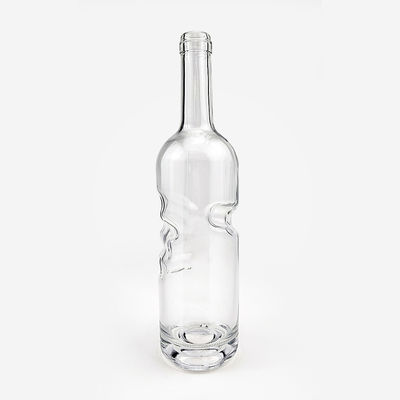 Bouteille en verre 750 ml pour les spiritueux et le vin