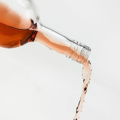 750 ml 75 cl bouteilles d'alcool en verre vide claire pour OEM / ODM personnalisation acceptable