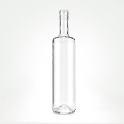 Bouteilles de vin en verre de 700 ml et 70 cl pour les liqueurs et boissons en verre transparent recyclé