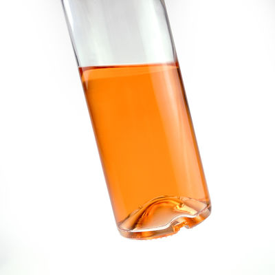 Bouteilles de vin en verre de 700 ml et 70 cl pour les liqueurs et boissons en verre transparent recyclé