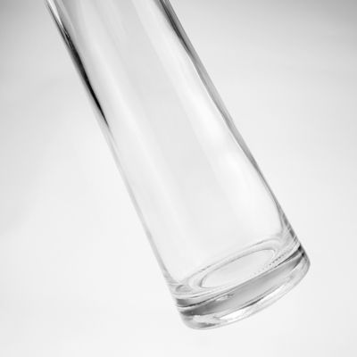 Bouteilles de tequila en verre 500 ml avec couvercle en liège et collier en verre