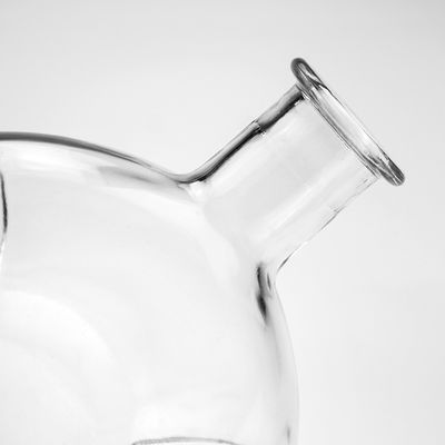 500 ml 700 ml bouteille en verre clair avec bouchon de bouchon pour le brandy acceptable OEM / ODM Unique