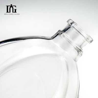 Expédition rapide de différentes bouteilles en verre pour les boissons alcoolisées Vodka Whiskey Brandy Gin et rhum