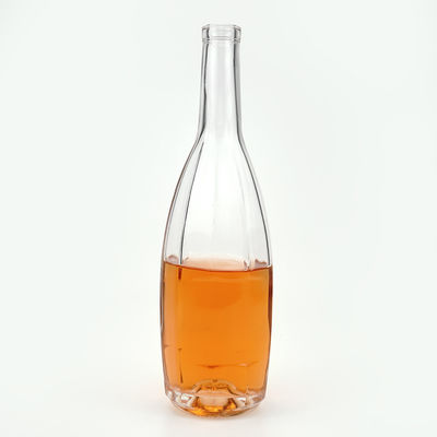 750 ml bouteille de vin rouge mince Brandy Rum de vin de taille parfaite pour les amateurs de café