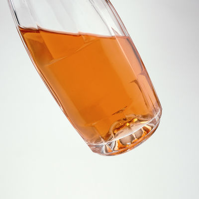 750 ml bouteille de vin rouge mince Brandy Rum de vin de taille parfaite pour les amateurs de café