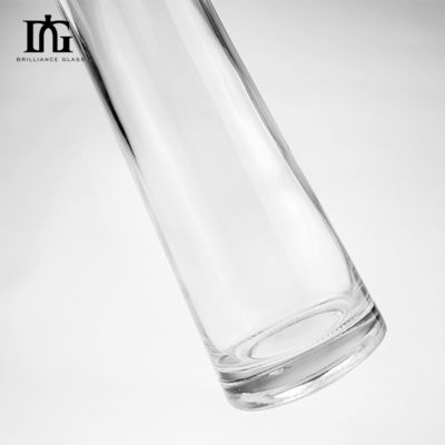 500 ml de bouteille de vin en verre de style vintage Whisky avec le logo du client acceptable