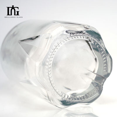 Bouteille en verre de 1000 ml et 1500 ml gravée pour la vodka, le whisky, le café et le liège