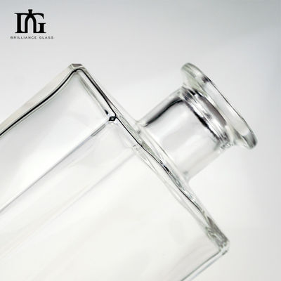 500 ml 750 ml étiquette gravée au fond épais à impression à chaud bouteille de vodka pour boissons alcoolisées