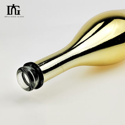 700 ml 750 ml bouteille en verre électroplaté pour boissons industrielles avec personnalisation en liège