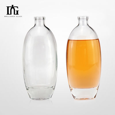 500 ml/700 ml/750 ml de capacité Bouteille de vin Super Flint Récipient en verre pour boissons énergisantes
