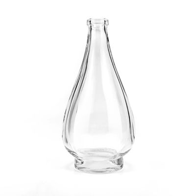 Bouteille en verre ambre avec bouchon de verre 500 ml/700 ml/750 ml de capacité Hotsale Parfum vide
