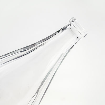 Bouteille en verre ambre avec bouchon de verre 500 ml/700 ml/750 ml de capacité Hotsale Parfum vide