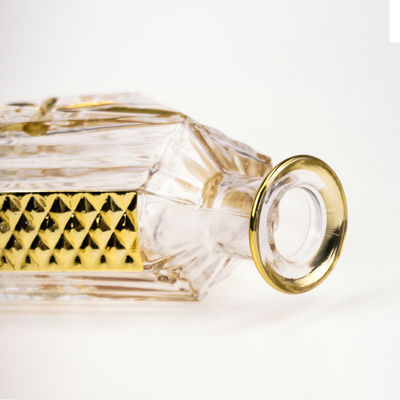 Bouteille spécialement conçue pour alcool et vin de 500 ml avec collier en verre