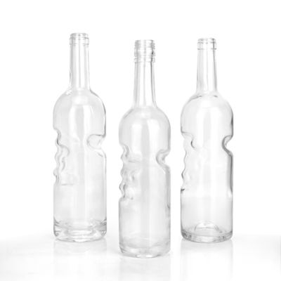 500 ml/750 ml Bouteille de vin rouge main d'ange verre en forme spéciale pour les boissons et les jus de fruits