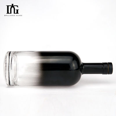 Matériau du collier en verre 500 ml 700 ml 750 ml Bouteilles de vodka et de liqueurs pour les liqueurs et boissons