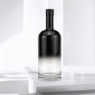 Matériau du collier en verre 500 ml 700 ml 750 ml Bouteilles de vodka et de liqueurs pour les liqueurs et boissons