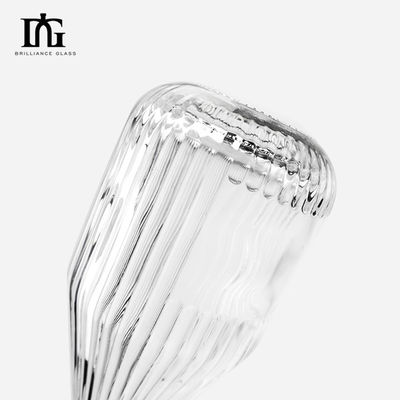 Bouteille en verre de 450 ml/700 ml/750 ml gravée pour la présentation commerciale des liqueurs en clair