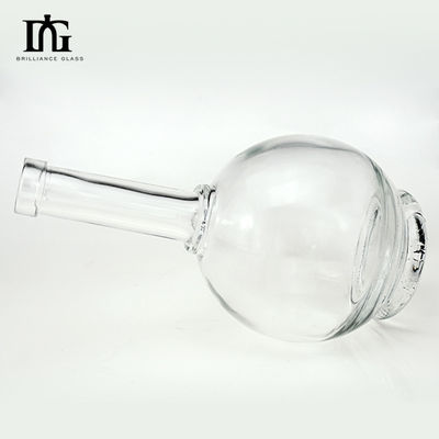 Collier Matériau en verre 500 ml Bouteille de whisky au rhum avec sérigraphie personnalisée et plus