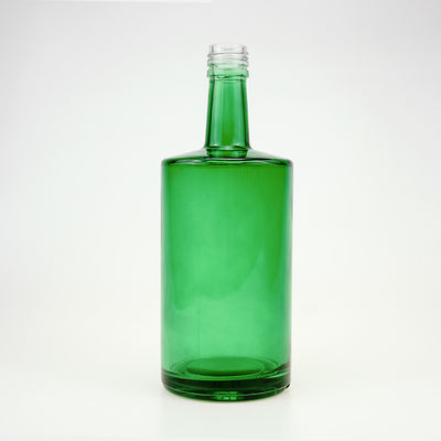 Bouteille en verre à épaule plate Super Flint pour les liqueurs et boissons personnalisées 500 ml 750 ml