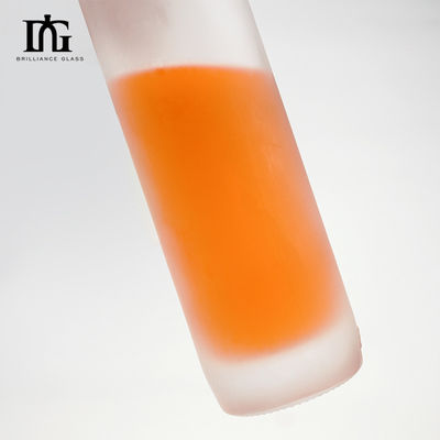 Bouteille à base lourde pour les liqueurs et les boissons 500 ml Bouteilles de vin glacé en verre extra flint