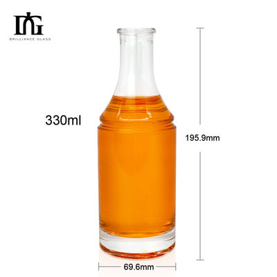 Bouteille en verre avec bouchon de liège et capacité de 250 ml/350 ml/500 ml/550 ml/650 ml/700 ml/750 ml