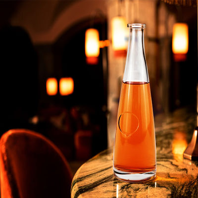 Bouteille en verre pour vodka et whisky 500ml 700ml 750ml capacité