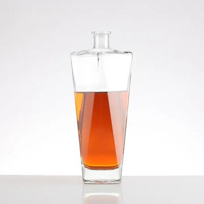 350 ml 500 ml 750 ml Forme unique Conception personnalisée Alcool Vodka Gin Tequila Bouteilles en verre