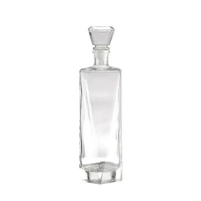 350 ml 500 ml 750 ml Forme unique Conception personnalisée Alcool Vodka Gin Tequila Bouteilles en verre