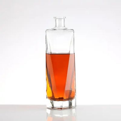 350 ml 500 ml 750 ml Forme unique Conception personnalisée Alcool Vodka Gin Tequila Bouteilles en verre