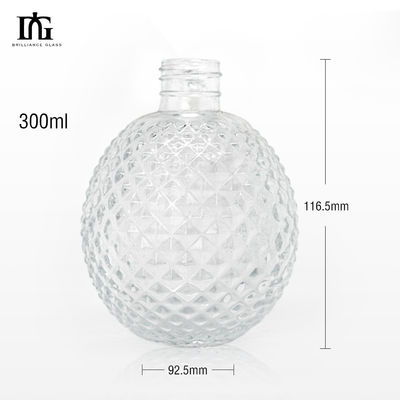 Bouteilles en verre à faible MOQ pour la vodka, le whisky, le rhum et le gin sur mesure